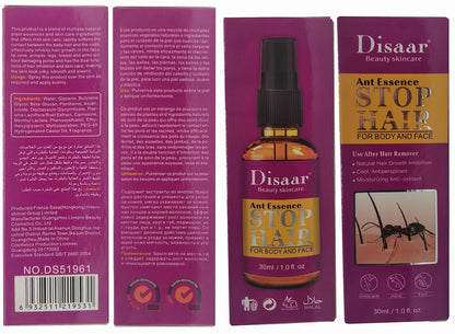 DISAAR BEAUTY Hair Inhibitor Essence Body Face 30ml