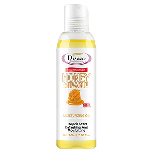 DISAAR Beauty Honey Moisturizing Oil Purifying Repair Scars Refreshing Skin Easy Absorbed 100ml/3.03fl.oz