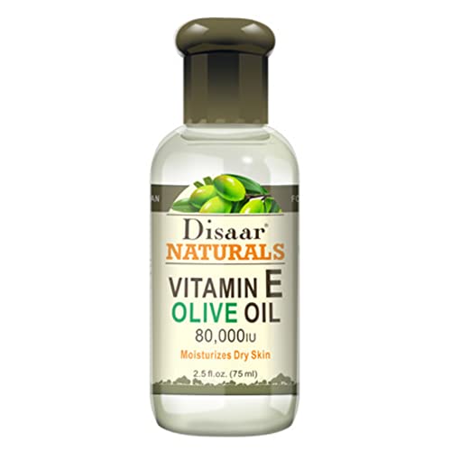 DISAAR Beauty Natural Moisturizing Face Body Dry Skin Vitamin E Olive Oil Anti-Wrinkles Essence 75ml/2.5fl.oz