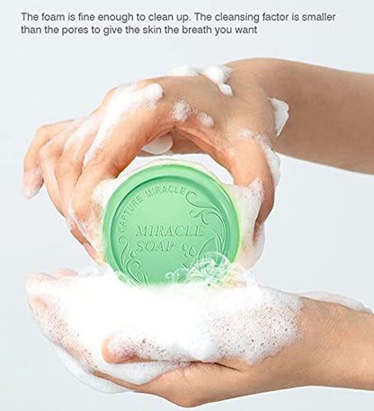 AICHUN BEAUTY Handmade Essence Soap Deep Cleaning Moisturizing Repair Oil Control Skincare 100ml