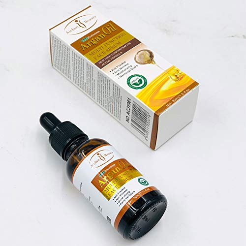 AICHUN BEAUTY Argan Castor Jojoba Tea Tree Oil Multi Function Face Serum Natural Repair Moisturizing Blemish 30ml