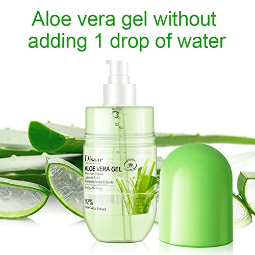 DISAAR Beauty Aloe Vera Gel Cracked Skin Refreshing After Sun Moisturizing 280ml/9.45oz