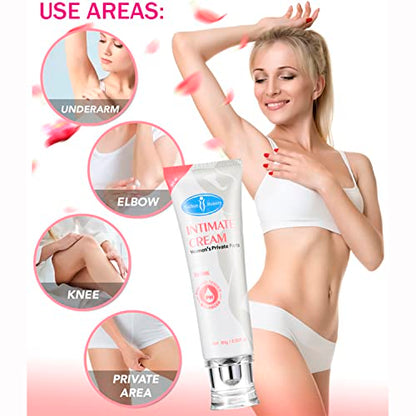 AICHUN BEAUTY Restore Vaginal Tightness Intimate Cream Private Parts Pink Tender PH Balanced Moisturizing Dry Skin Removing Odor 60g / 2.03fl.oz