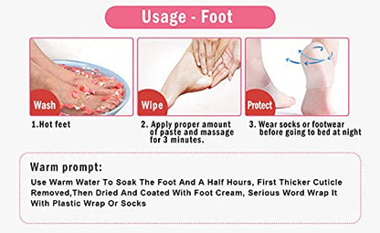 AICHUN BEAUTY Repairing Foot Cream Avocado Snail Deep Moisturizing Prevent Frostbite Relieves Dry Rough Skin 100ml