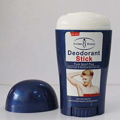 AICHUN BEAUTY Men Deodorant Stick Antiperspirant Underarm Skin Repair Rough Pores Moisturizing Sooth Fresh Odor 50ml/1.7oz