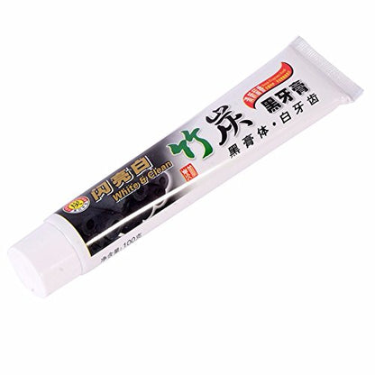 DISAAR BEAUTY Bamboo Charcoal Toothpaste Whitening Formula Fresh Breath Whitener Effect 100g