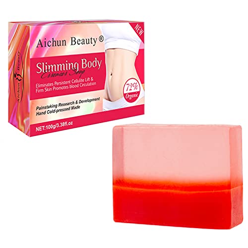 AICHUN BEAUTY Slimming Body Essence Soap Cellulite Lift Diminish Puffiness Firm Up Skin Care 100g/3.38fl.oz