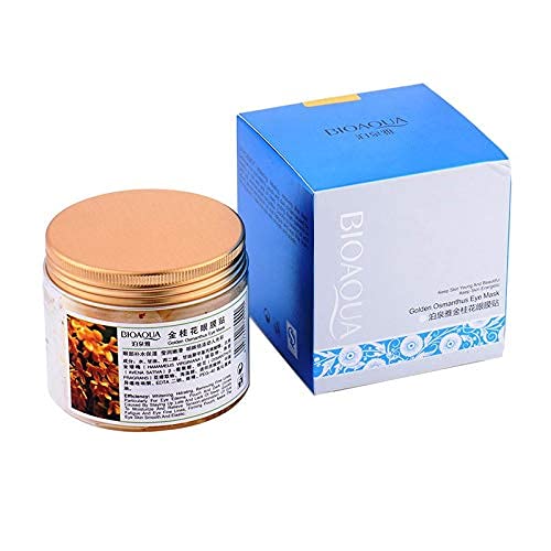 BIOAQUA Gold Osmanthus Lemon Eye Mask 80 Pcs Women Collagen Gel Protein Nourishing