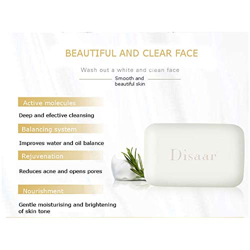 DISAAR Beauty Natural Collagen Beauty Soap Clear Face Smooth Skin Reduces Open Pores Nourishment 100g