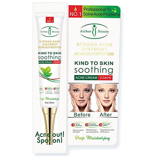 AICHUN BEAUTY Face Acne Cleaning Cream Skin Care Remove Repair Comedone Pimple Acne Face Acne Cream