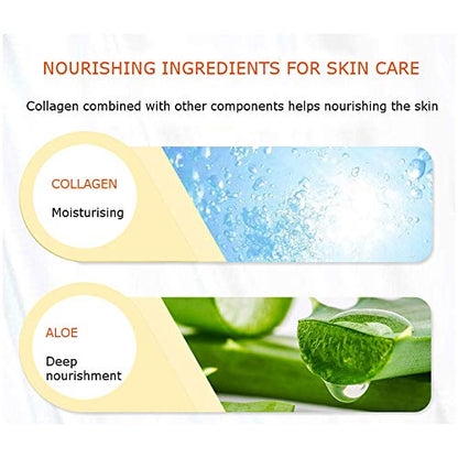 DISAAR BEAUTY Collagen Cream Forehead Neck Lines Smile Wrinkles Facial Spots Dry Skin Weak Muscules Improve Your Face 80g