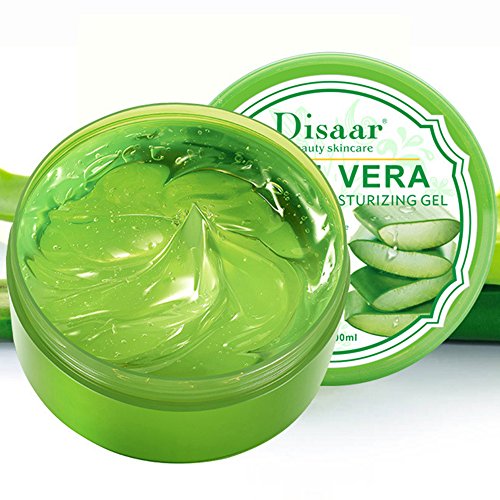 DISAAR Beauty Aloe Vera Anti-Acne Gel Cream Mass Sleep-Free Wash Moisturizing Oil 300ml