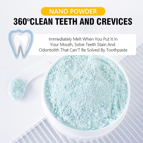 DISAAR BEAUTY Smokers Tooth Powder Remove Tobacco Stains Whitens Teeth Refreshes Breath Amino Acid Lemon Extract 50g / 1.69fl.oz