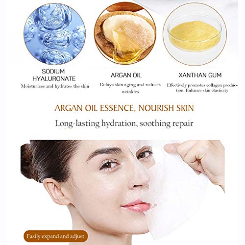 AICHUN BEAUTY Facial Mask Repair Essence Anti-Acne Refreshing Relieve Wrinkles Long-Lasting Soothing Face Skin Care Hydrating Moisturizing 10pcs