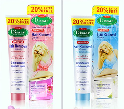 DISAAR Hair Removal Inhibitor Depilatory Cream Best Permanent Speedy Stop 120g