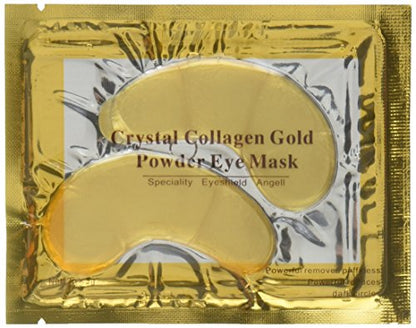Hitece@10/20/30/50/60/80/100 pairs wholesale New Crystal 24K Gold Powder Gel Collagen Eye Mask Masks Sheet Patch, Anti Ageing Aging, Remove Bags, Dark Circles & Puffiness, Skincare, Anti Wrinkle, Moisturising, Moisture, Hydrating, Uplifting, Whitening, Re