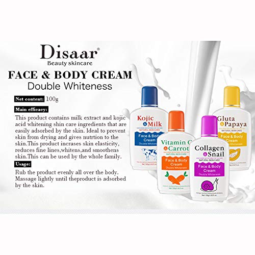 DISAAR Beauty Moisturizing Face And Body Cream