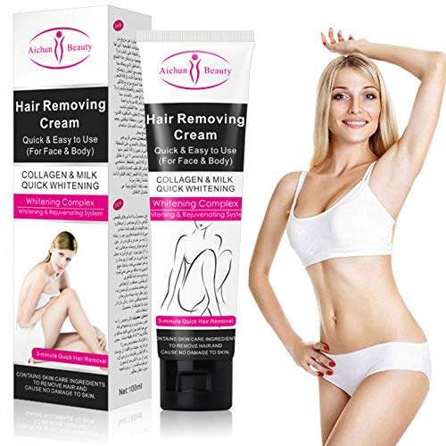 AICHUN BEAUTY Hair Removal Cream Depilatory Body Legs Bikini Natural Painless 100ml