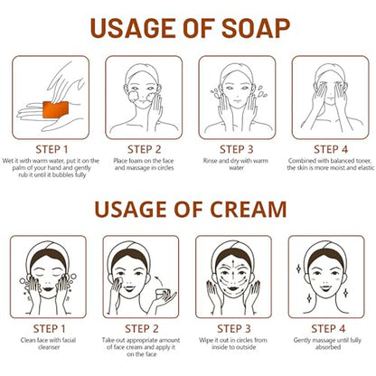 DISAAR Beauty Moisturizing Cream Cinnamon Black Sesame Restore Skin Vitality Smooth Minimize Pores Repair Anti-Wrinkle 120ml / 4.05fl.oz
