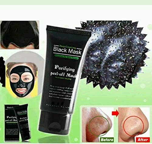 DISAAR Beauty Black Mud Deep Cleansing Purifying Peel Off Facail Face Mask Remove Blackhead Facial Mask