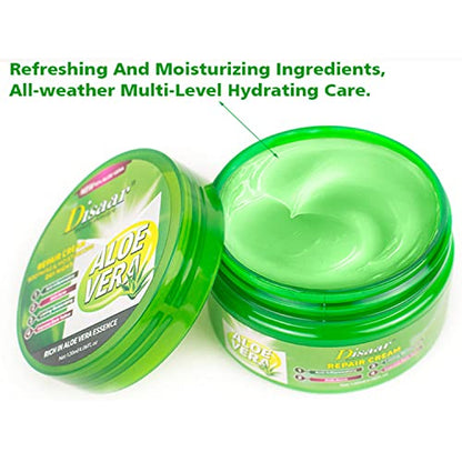 DISAAR Beauty 92% Aloe Vera Extract Repair Cream Soothing Moisturizing Essence Anti-Acne Balance Oil 120ml/4.06fl.oz