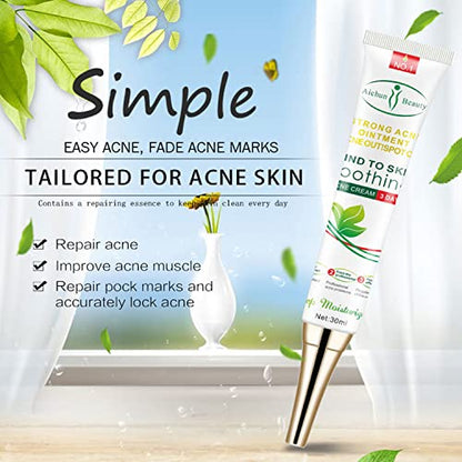 AICHUN BEAUTY Face Acne Cleaning Cream Skin Care Remove Repair Comedone Pimple Acne Face Acne Cream