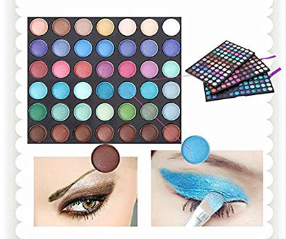 DISAAR Beauty 252 Full Colors Eyeshadow Pallete Professional Matte Makeup Eye Shadow Include Matte and Shimmer Colors
