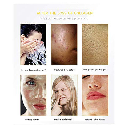 DISAAR Beauty Natural Collagen Beauty Soap Clear Face Smooth Skin Reduces Open Pores Nourishment 100g