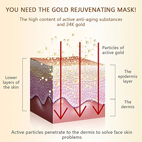 AICHUN BEAUTY 24K Gold Caviar Peel off Mask Mask Face Rejuvenation Moisturizing 120ml