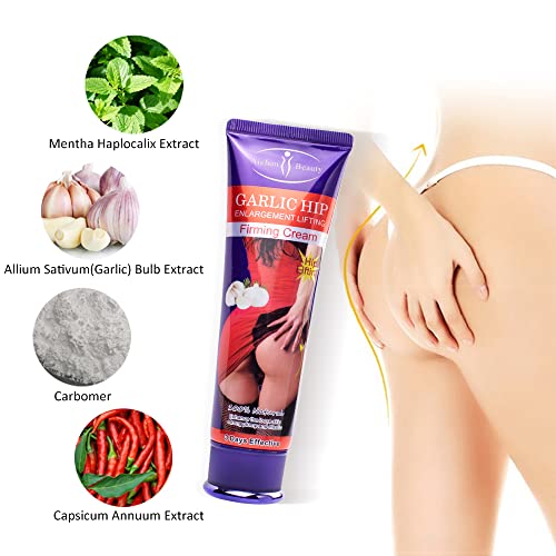 AICHUN BEAUTY Garlic Hip Enlargement Buttocks Lifting Firming Cream Enhance Loose Skin Strong Plump Elastic 100ml