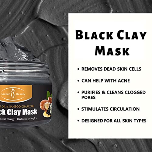 AICHUN BEAUTY Clay Face Mask Deep Cleansing Exfoliation Soothing Repair Remove Blackheads Facial Moisturizing Anti-Acne