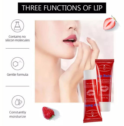 AICHUN BEAUTY Moisturizing Lip Balm Strawberry Smoother Dry Chapped Lips 50g/1.76oz