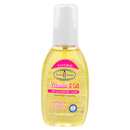 AICHUN BEAUTY Vitamin E Oil Hyaluronic Acid Moisturizing Skin Hydrating Hair Anti-Wrinkle 115ml / 3.89fl.oz