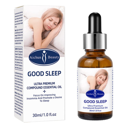 AICHUN BEAUTY Improve Good Sleep Ultra Premium Compound Essential Oil Promote a Desire to Sleep Relax Calm Nerves 30ml/1.0fl.oz